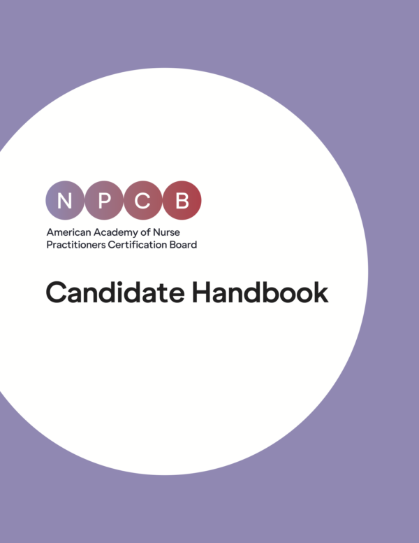 Candidate Handbook Cover